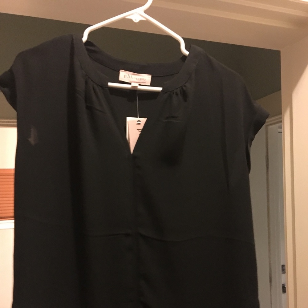 NWT black blouse